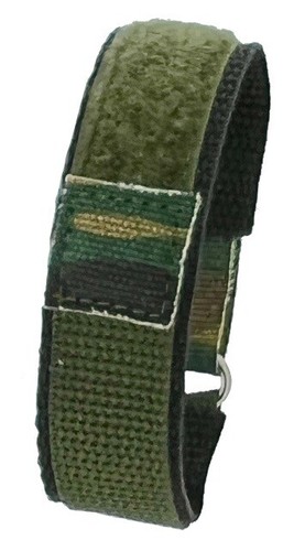 Military green 22 24mm - green, 18-20-22-24mm