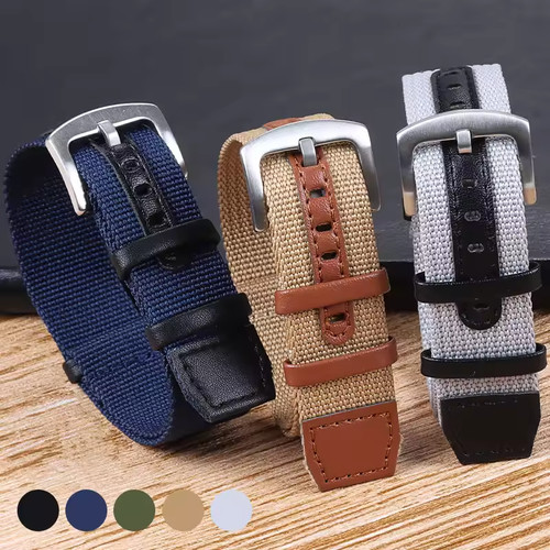Canvas nylon watch - watch, strap