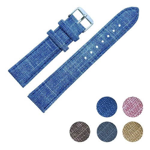 Watch strap denim - denim, pattern