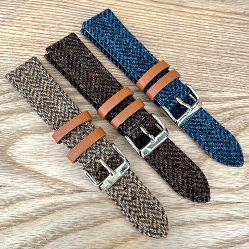 Watch strap tweed style - strap,