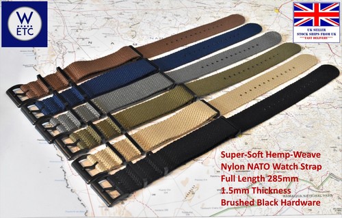Nato watch strap soft - watch, canvas