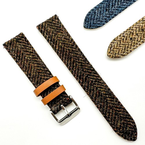 Herringbone watch strap woven - watch,