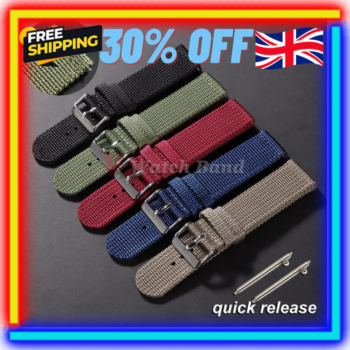 Nylon fabric wrist watch - nylon,