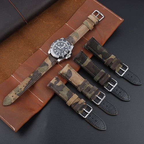 Canvas genuine leather watch - genuine,