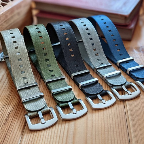 Seatbelt nato watch strap - seatbelt,