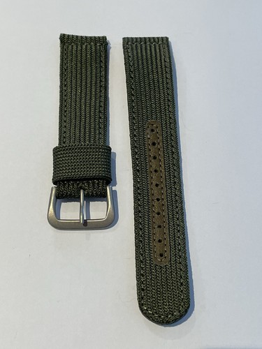 Seiko 20mm green canvas - seiko, watch