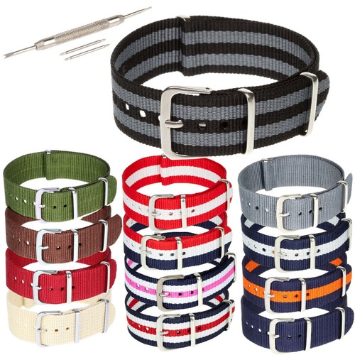 Military style canvas watch - style,