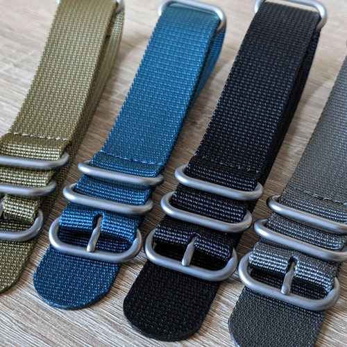 Zulu nato watch strap nylon - zulu,