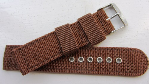 20mm brown military webbing - 20mm,