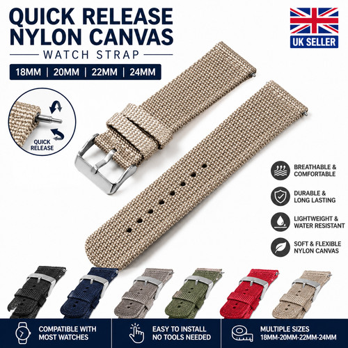 Quick release nylon canvas - nylon,